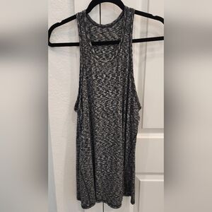 Lulumon gray spacedye tie tank size 8